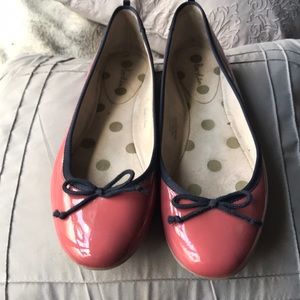 Pink Boden patten flats. Size 39 (8.5)